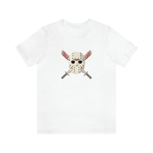 Load image into Gallery viewer, Mask and Machette - Unisex Jersey Short Sleeve Tee - TabbyCrafts.com
