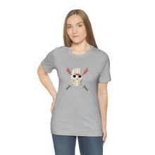 Load image into Gallery viewer, Mask and Machette - Unisex Jersey Short Sleeve Tee - TabbyCrafts.com