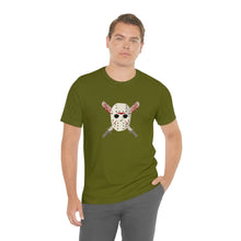Load image into Gallery viewer, Mask and Machette - Unisex Jersey Short Sleeve Tee - TabbyCrafts.com
