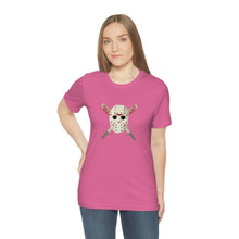 Load image into Gallery viewer, Mask and Machette - Unisex Jersey Short Sleeve Tee - TabbyCrafts.com