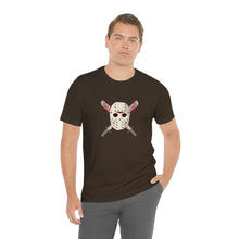 Load image into Gallery viewer, Mask and Machette - Unisex Jersey Short Sleeve Tee - TabbyCrafts.com