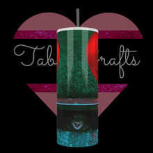 Load image into Gallery viewer, Pennywise Red Balloon Handcrafted 20oz Stainless Steel Tumbler - TabbyCrafts.com