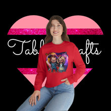 Load image into Gallery viewer, "Toxic Love" Tiffany & Chucky Unisex Heavy Blend™ Crewneck Sweatshirt - TabbyCrafts.com