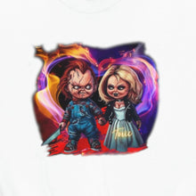 Load image into Gallery viewer, "Toxic Love" Tiffany & Chucky Unisex Heavy Blend™ Crewneck Sweatshirt - TabbyCrafts.com