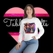 Load image into Gallery viewer, "Toxic Love" Tiffany & Chucky Unisex Heavy Blend™ Crewneck Sweatshirt - TabbyCrafts.com