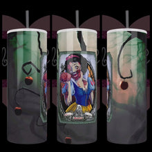 Load image into Gallery viewer, Zombie Poison Apple Princess 20oz Stainless Steel Tumbler - TabbyCrafts.com