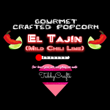 Load image into Gallery viewer, EL TAJÍN  Chili Lime- Gourmet Small Batch Crafted Popcorn
