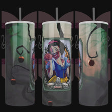Load and play video in Gallery viewer, Zombie Poison Apple Princess 20oz Stainless Steel Tumbler
