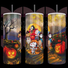 Load and play video in Gallery viewer, Horror Gang Handcrafted Inspired 20oz Stainless Steel Tumbler
