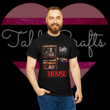 Load image into Gallery viewer, 1980s Horror Movie &quot;HOUSE&quot; Custom Design Tee-Shirt - TabbyCrafts.com
