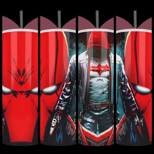 Handcrafted "The Red Hood" Inspired 20oz Stainless Steel Tumbler