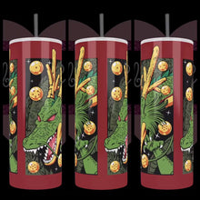 Load and play video in Gallery viewer, Dragon B Shenron Handcrafted 20oz Stainless Steel Tumbler
