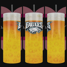 Load and play video in Gallery viewer, Team &quot;Beer Glass&quot; on 20 oz Stainless Steel Tumbler
