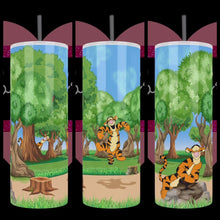 Load image into Gallery viewer, Bouncing T Custom 20oz Stainless Steel Tumbler - TabbyCrafts.com
