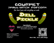 Load image into Gallery viewer, Gourmet Small Batch Crafted Popcorn - Dill Pickle - TabbyCrafts.com
