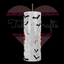 Load image into Gallery viewer, Handcrafted &quot;Bad Witch Vibes&quot; 20oz Stainless Steel Tumbler - TabbyCrafts LLC
