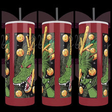 Load image into Gallery viewer, Handcrafted &quot;Dragon Ball Dragon&quot; Inspired 20oz Stainless Steel Tumbler - TabbyCrafts.com
