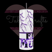 Load image into Gallery viewer, Handcrafted &quot;Eddie&quot; TabbyCrafts LLC Custom Design 20oz Stainless Steel Tumbler - TabbyCrafts LLC
