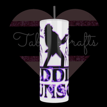 Load image into Gallery viewer, Handcrafted &quot;Eddie&quot; TabbyCrafts LLC Custom Design 20oz Stainless Steel Tumbler - TabbyCrafts LLC
