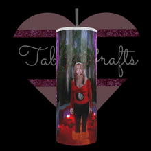 Load image into Gallery viewer, Handcrafted &quot;I See Right Through You&quot; Exclusive Design on 20oz Stainless Steel Tumbler - TabbyCrafts.com
