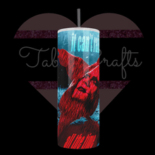 Load image into Gallery viewer, Handcrafted &quot;It Can&#39;t Rain All The Time&quot; Crow Inspired 20oz Stainless Steel Tumbler - TabbyCrafts LLC

