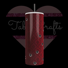 Load image into Gallery viewer, Handcrafted Nakatomi Plaza Christmas Party 20oz Stainless Steel Tumbler - TabbyCrafts.com
