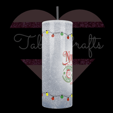 Load image into Gallery viewer, Handcrafted &quot;North Pole Hot Chocolate&quot; Exclusive Design 20oz Stainless Steel Tumbler - TabbyCrafts.com
