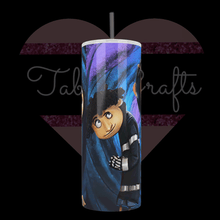 Load image into Gallery viewer, Handcrafted &quot;Other Mother&quot; Coraline 20oz Stainless Steel Tumbler - TabbyCrafts LLC
