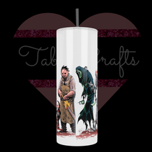 Load image into Gallery viewer, Handcrafted Parade of Horror 20oz Stainless Steel Tumbler - TabbyCrafts LLC
