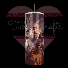 Load image into Gallery viewer, Handcrafted &quot;ScoobyDoo This Shit&quot; 20oz Stainless Steel Tumbler - TabbyCrafts LLC
