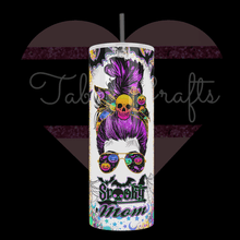 Load image into Gallery viewer, Handcrafted &quot;Spooky Mom&quot; 20oz Stainless Steel Tumbler - TabbyCrafts LLC
