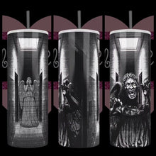 Load image into Gallery viewer, Handcrafted &quot;Weeping Angels&quot; Exclusive Design on 20oz Stainless Steel Tumbler - TabbyCrafts.com
