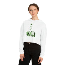 Load image into Gallery viewer, I See Dead People - Women’s Cropped Hooded Sweatshirt - TabbyCrafts.com
