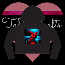 Load image into Gallery viewer, It Can&#39;t Rain All The Time - Women’s Cropped Hooded Sweatshirt - TabbyCrafts.com
