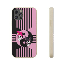Load image into Gallery viewer, &quot;My Melody &amp; Kuromi&quot; Inspired Custom Design on Biodegradable Cases - TabbyCrafts.com
