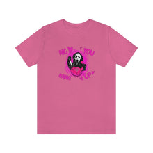 Load image into Gallery viewer, No You Hang Up Ghostface - Unisex Jersey Short Sleeve Tee - TabbyCrafts.com
