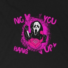 Load image into Gallery viewer, No You Hang Up, Ghostface Women&#39;s Racerback Tank - TabbyCrafts.com
