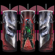 Load image into Gallery viewer, Predator Custom Design Handcrafted on 20oz Stainless Steel Tumbler - TabbyCrafts LLC - TabbyCrafts.com
