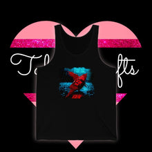 Load image into Gallery viewer, The Crow It Can&#39;t Rain All The Time Unisex Jersey Tank - TabbyCrafts.com
