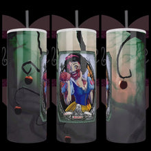 Load image into Gallery viewer, Zombie Poison Apple Princess 20oz Stainless Steel Tumbler - TabbyCrafts.com
